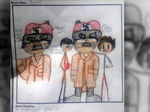 Guru SD di Georgia AS Tugaskan Muridnya Buat Maskot Nazi