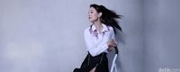 Aurelie Moeremans saat pemotretan Celeb of The Month 