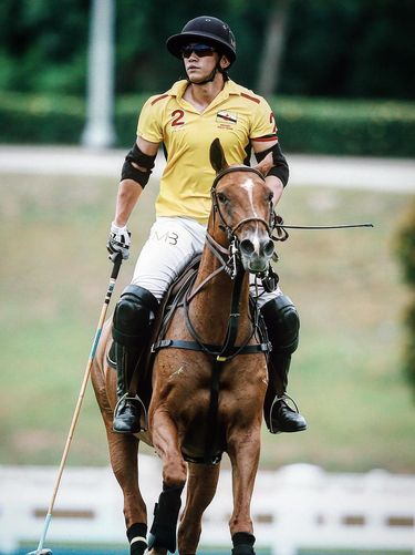 Pangeran Mateen saat beraksi di SEA GAMES 2017. 