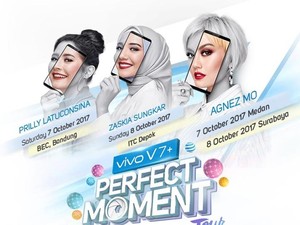 Vivo V7+ Gelar Perfect Moment Tour di Kota-kota Besar Ini
