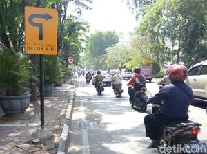 Dishub Pertanyakan Izin Pemasangan Rambu Unik Ciputra World