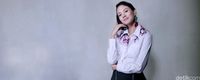 Aurelie Moeremans saat pemotretan Celeb of The Month 