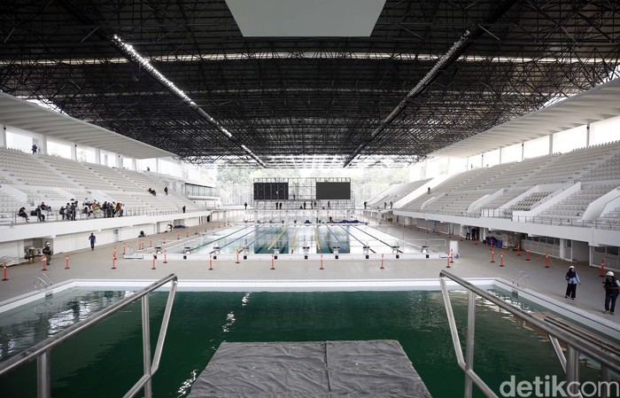 Melihat Kerennya Stadion Akuatik GBK