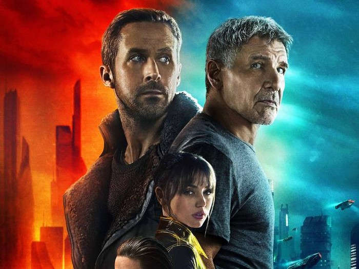 Blade Runner 2049 Harrison Ford in Blade Runner 2049 in association with Columbia Pictures, domestic distribution by Warner Bros. Pictures and international distribution by Sony Pictures Releasing International.