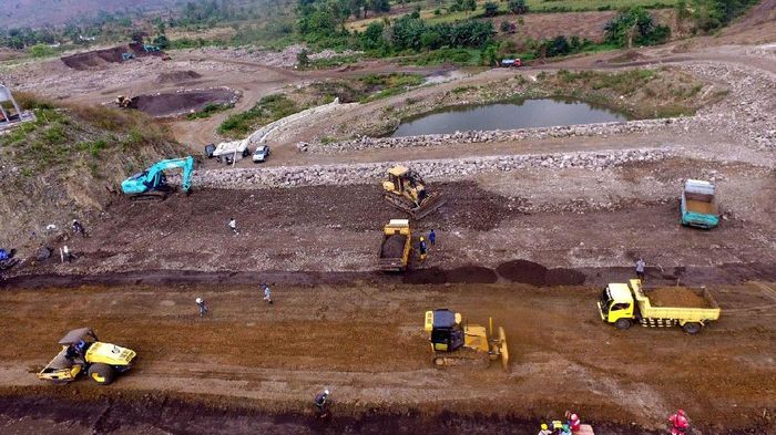 Ilustrasi Pembangunan Bendungan (Foto: Pool/Kementerian PUPR) Ilustrasi Pembangunan Bendungan (Foto: Pool/Kementerian PUPR)