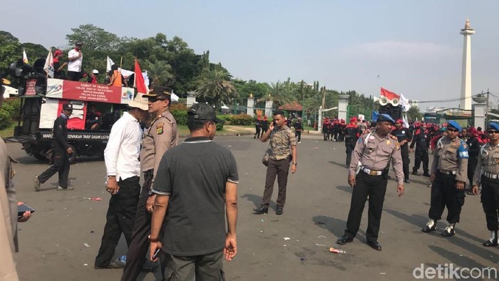 Massa Bubar, Buruh Berencana Aksi Lagi Bulan Depan