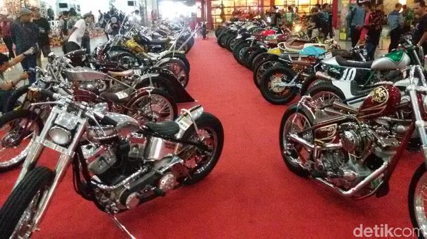Seleksi Ketat, 150 Motor Custom Tak Lolos di Kustomfest 2017