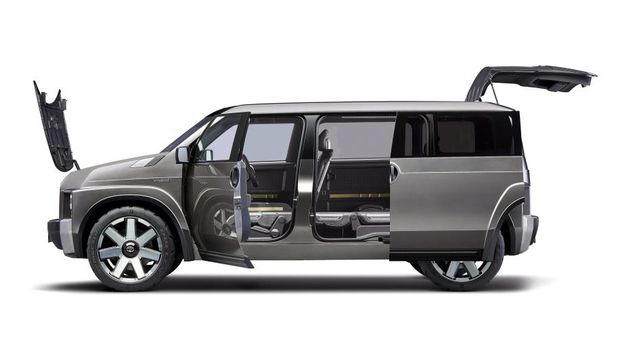 Toyota TJ Cruiser, Crossover Rasa Mobil Van