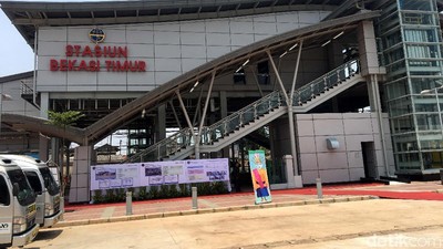 Begini Lho Wajah Stasiun Bekasi Timur untuk KRL Cikarang