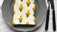 Bagaimana nih kalau roti sarapan Anda dibentuk jagung? Foto: Istimewa