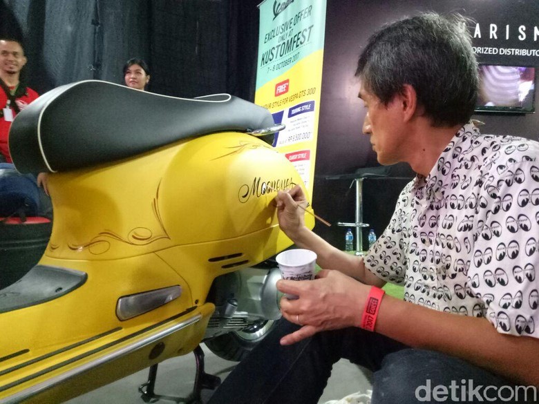 Vespa Bisa Jadi Kanvas Salurkan Kreativitas