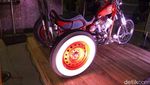 Melihat dari Dekat Ojo Dumeh, Motor Roda Tiga Hadiah Kustomfest