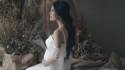Sandra Dewi Si Bumil Cantik