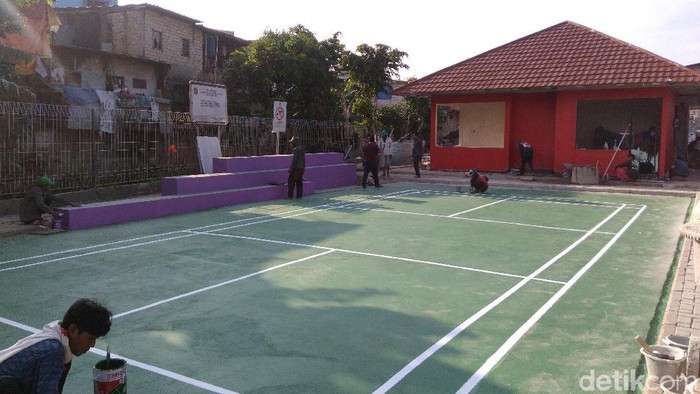 Begini Persiapan RPTRA di Cipulir Jelang Diresmikan Djarot