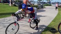 Bersepeda seperti ini diklaim paling aman.