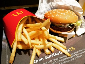 McD Perkenalkan Burger Vegan dengan Patty dan Kentang Berbahan Nabati