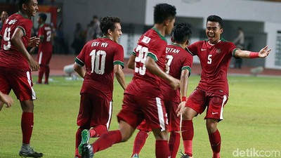 Foto: Timnas Muda Permalukan Thailand 3-0