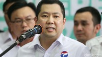 Hary Tanoe mengatakan dirinya mendukung program pemerintahan Presiden Jokowi. Betul, jadi program pemerintah Pak Jokowi kami dukung untuk membangun ekonomi dan politik yang baik di Tanah Air, ujar Hary.