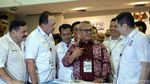 Senyum HT Saat Daftarkan Perindo ke KPU dan Janji Dukung Jokowi