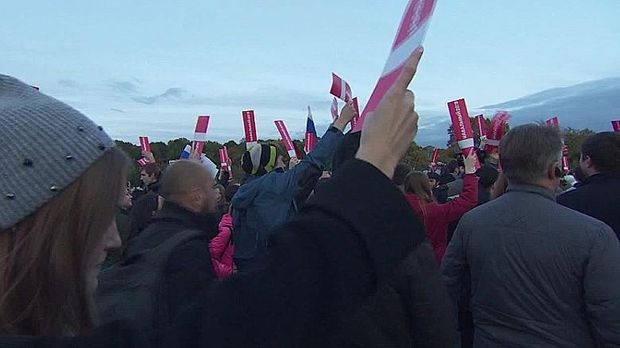 Unjuk rasa di Rusia saat ulang tahun Putin pada 7 Oktober