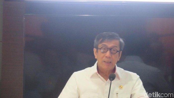 Menteri Hukum dan HAM Yasonna H Laoly