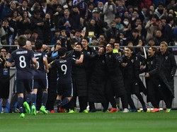 Jepang menjadi negara Asia yang langganan berlaga di Piala Dunia sejak 1998. Di Rusia, Jepang akan mencoba lolos ke babak knockout setelah empat tahun lalu langsung tersisih di fase grup. Foto: Atsushi Tomura/Getty Images