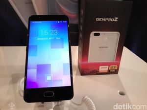 Genpro Z, Ponsel Kamera Ganda Rp 1,8 Juta