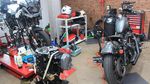 Intip Bengkel Umum Harley-Davidson