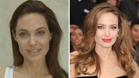 Nama Angelina Jolie tentunya tak asing bagi pecinta film Hollywood. Kecantikan mereka dianggap abadi dan tak lekang waktu, benarkah?  Foto: Ist, Getty Images