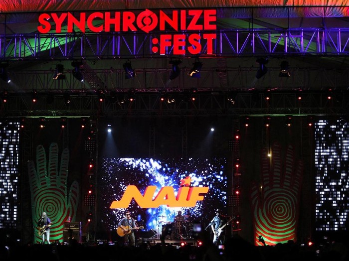 Naif di Synchronize Festival 2017.