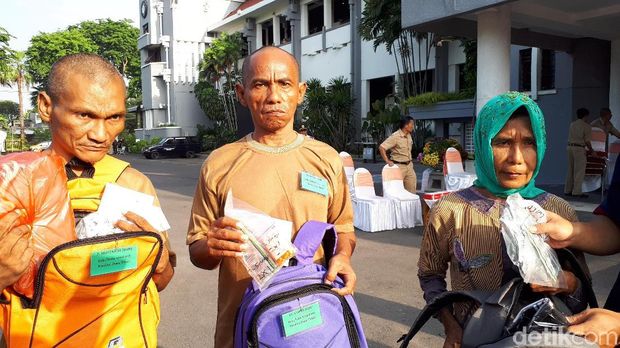 PMKS-PMKS yang dipulangkan/