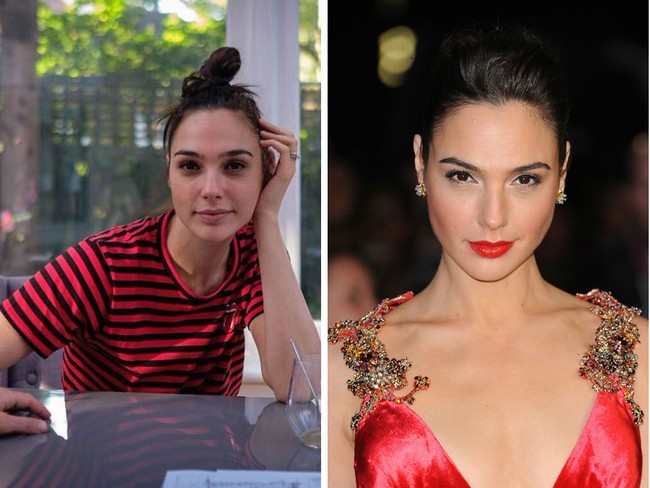 Artis dan model asal Israel, Gal Gadot, memang selalu terlihat cantik meskipun tanpa makeup. Foto: Ist, Getty Images