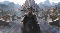 Cate Blanchett memerankan sosok Hela, goddes of death. Foto: Marvel Studios 2017