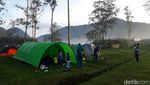 Foto: Kemping Kekinian di Bandung