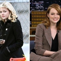 Emma Stone adalah seorang artis cantik peraih oscar berkat aktingnya di salah satu film musikal La La Land. Meski tanpa memakai makeup wajahnya masih tetap cantik. Foto: Ist, Getty Images