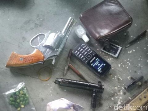 Pencuri Motor Bersenpi Tertangkap Usai Langgar Lalin di Sudirman