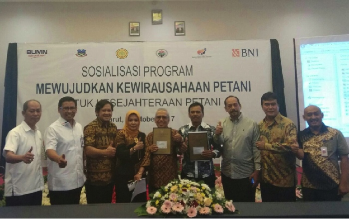 BNI Dukung Program Mewirausahakan Petani