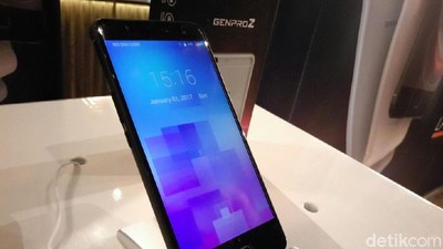 Genpro Z, Ponsel Kamera Ganda Bikinan Lokal Cuma Rp 1,8 Juta