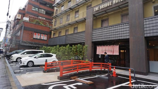 The Bridge Hotel Shinsaibashi (Wahyu/detikTravel)