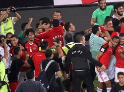 Setelah 28 tahun, Mesir akhirnya kembali ke Piala Dunia usai menjuarai Grup E zona Afrika. Bintang Liverpool Mohamed Salah akan memotori The Pharaohs di Rusia. Foto: Tarek Abdel Hamid/AFP Photo