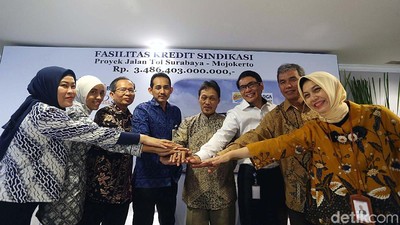 Kredit Sindikasi Tol Surabaya-Mojokerto