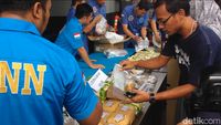 Bongkar 4 Jaringan Narkoba Internasional, BNN Sita 37 Kg