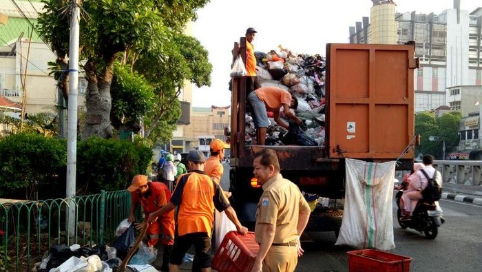 Tanah Abang Jadi Penghasil Sampah Terbanyak di Jakpus