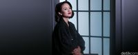 Aurelie Moeremans saat pemotretan Celeb of The Month 