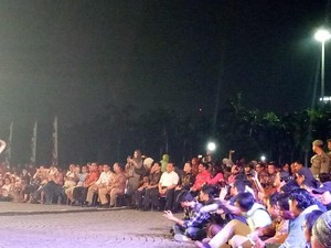 Meriahnya Peresmian 100 RPTRA di Monas