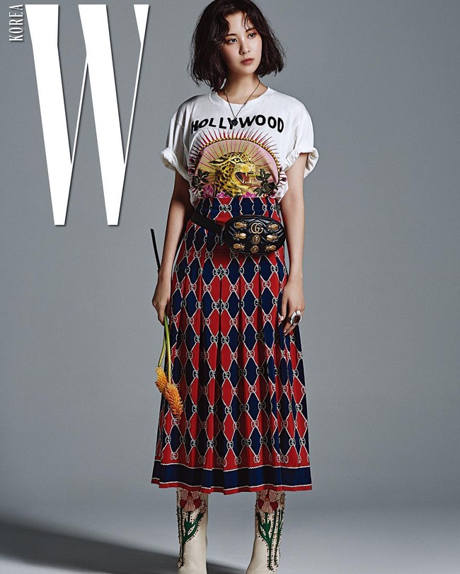 Kerap tampil dengan rambut panjang, Seohyun kini terlihat lebih fresh dengan potongan bob pendek untuk perannya di serial drama. Foto: ist