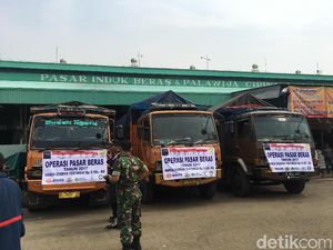 Beras Medium Langka, Dua Menteri Jokowi Operasi Pasar di Cipinang