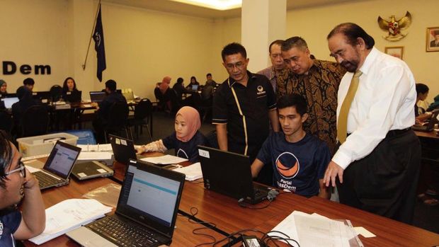 Target NasDem di 2019: Raih Dua Digit Suara dan Menangkan Jokowi