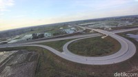 Jalan Tol Medan-Kualanamu-Tebing Tinggi ditargetkan akan beroperasi penuh pada 2018. Pool/HK.