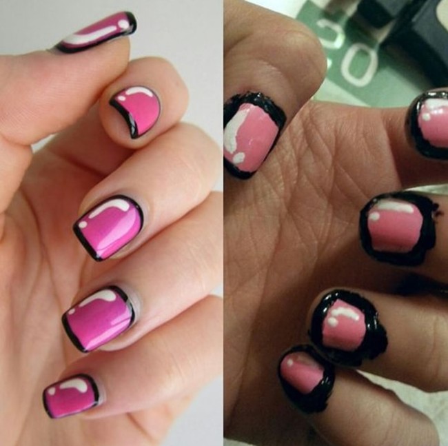 Kreasi nail art saat ini begitu banyak pilihan. Namun jika coba-coba sendiri di rumah maka hasilnya malah bisa berantakan.  Foto: ist.